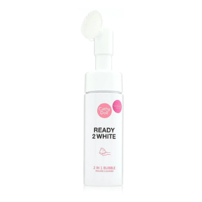 Picture of CATHY DOLL READY 2 WHITE 2IN1 BUBBLE MOUSSE CLEANSER - 120ML