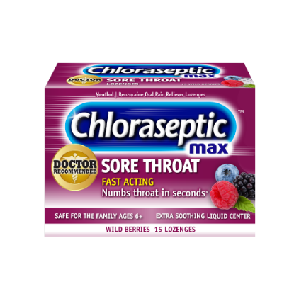 Picture of CHLORASEPTIC MAX WILD BERRIES