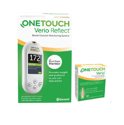 Picture of One Touch Verio Reflect Offer Kit + 50 Strips