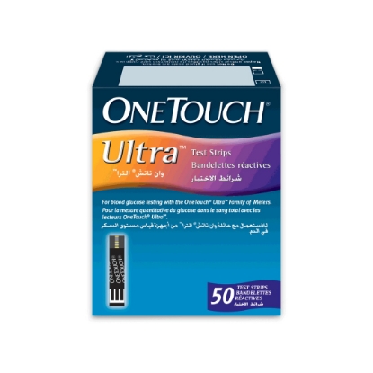 ONE TOUCH ULTRA STRIPS 50's